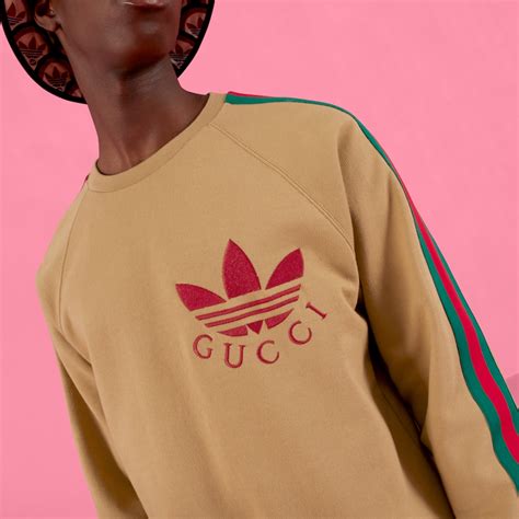 felpa adidas x gucci